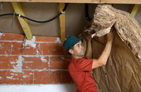 Bromley Hall tapered roof insulation